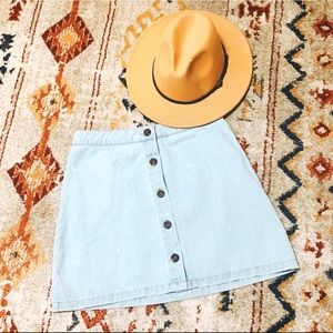 Denim skirt- New!